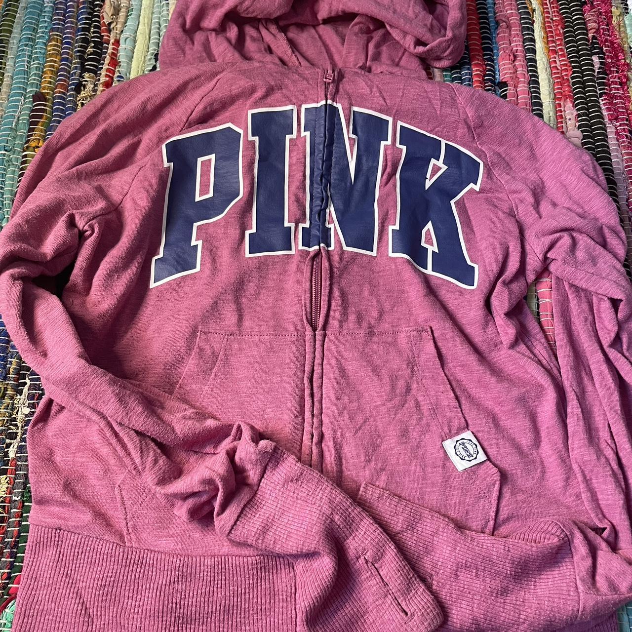 Pink sweatsuit (SET) xs #Pink #Sweatsuit #Navy... - Depop
