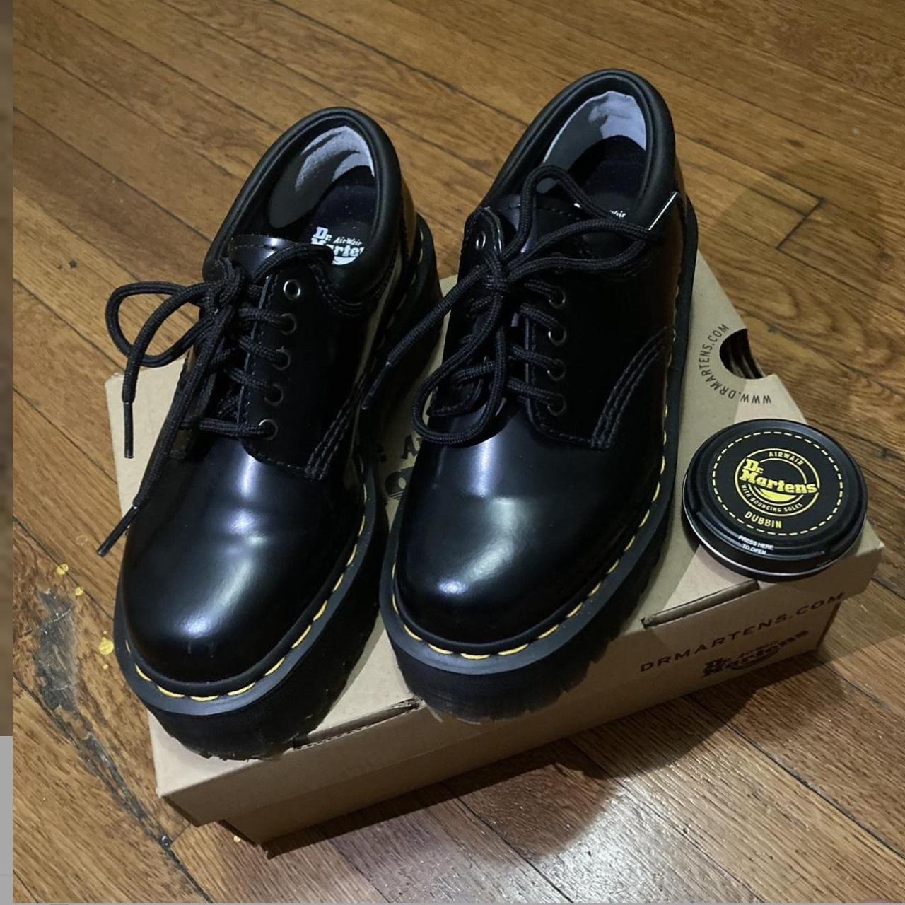 Doc Martens 8053 platforms, comes with heel grips... - Depop