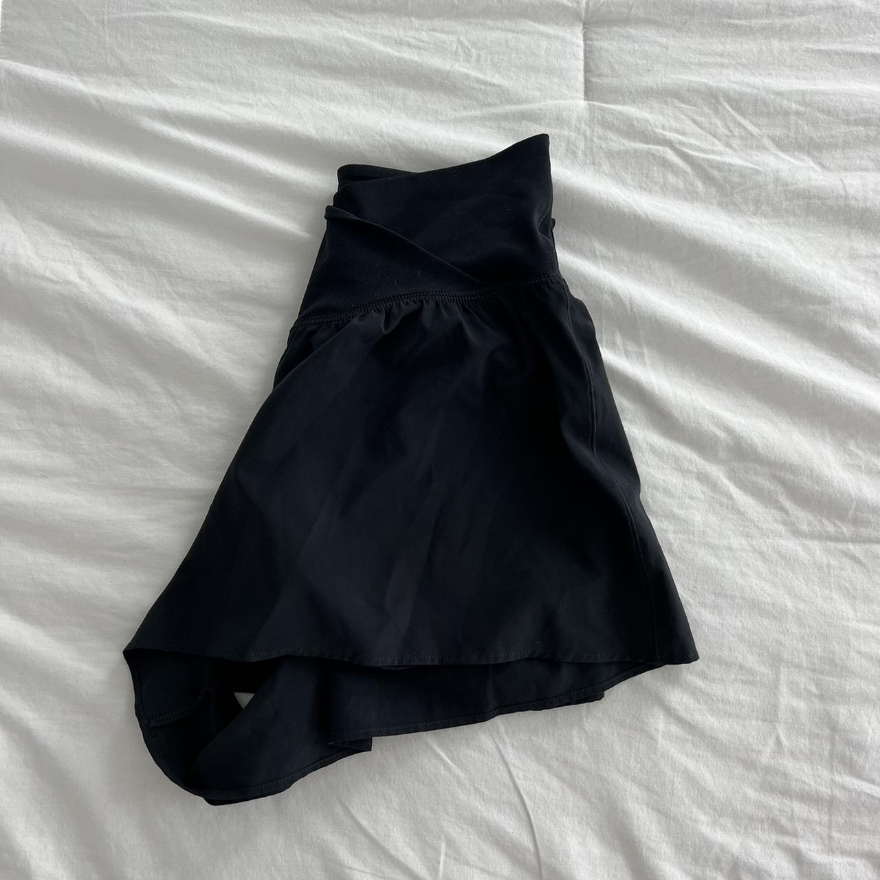 Black Aerie Crossover Flare Short Size: XS Never worn - Depop