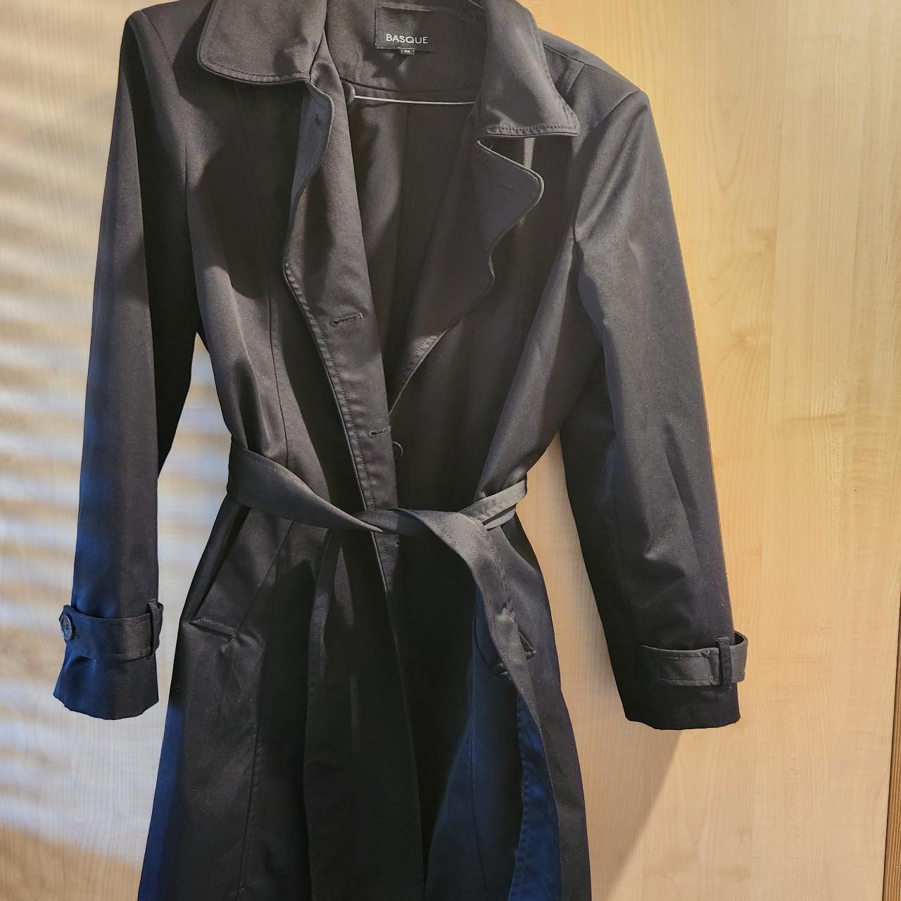 Black coat size 16 best sale