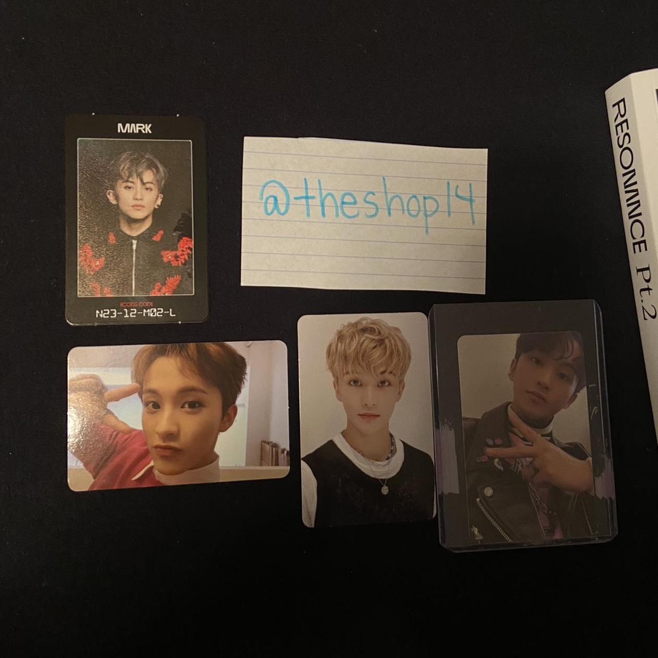 Nct fashion empathy mark photocard