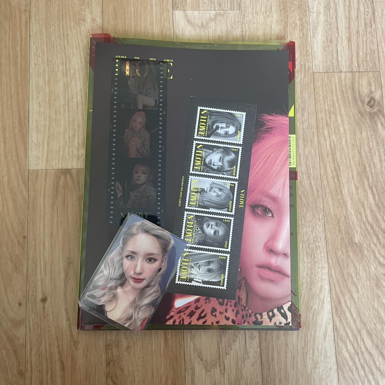(G)i-dle I love album x file version Miyeon and… - Depop