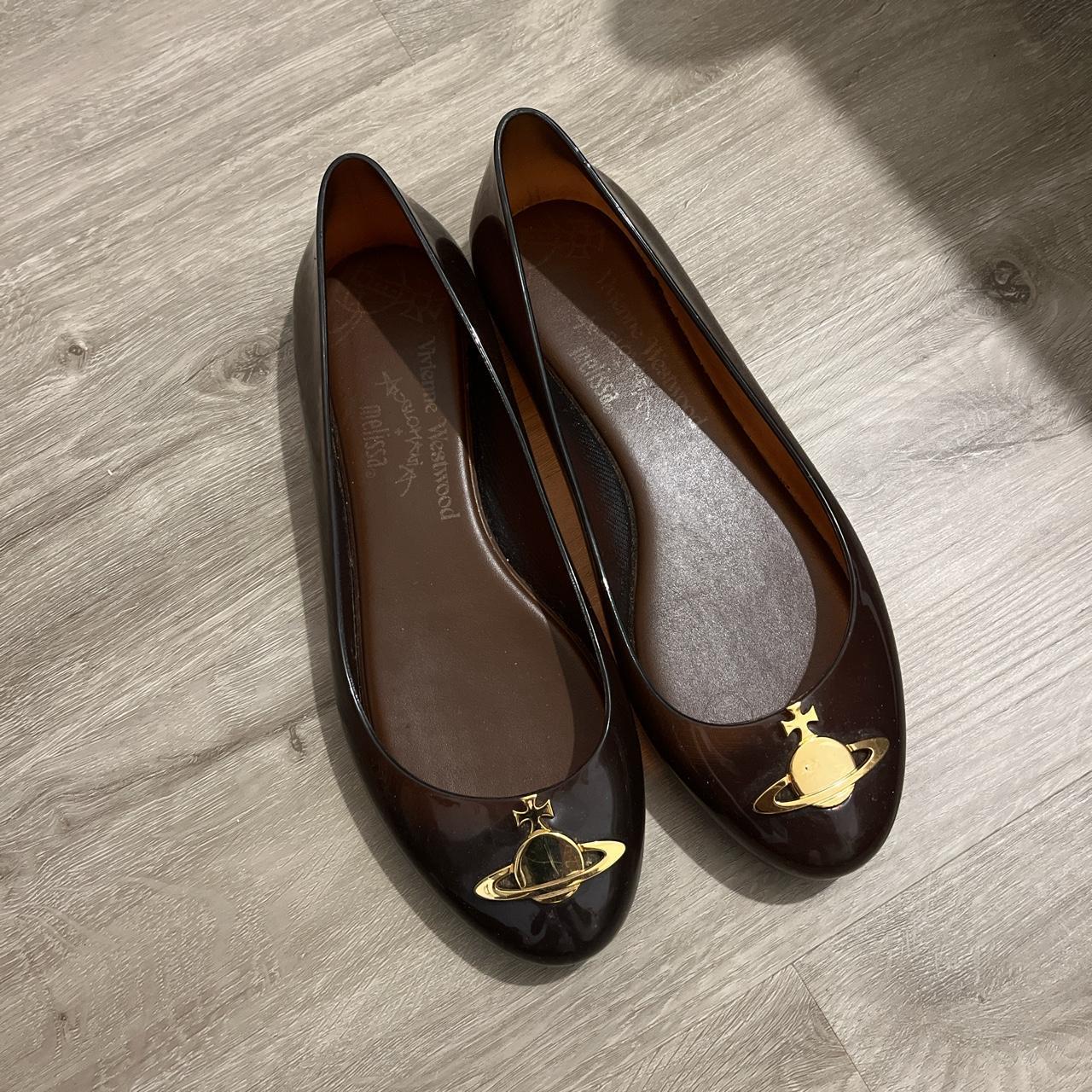 Vivienne Westwood Melissa ballet flats Size... - Depop