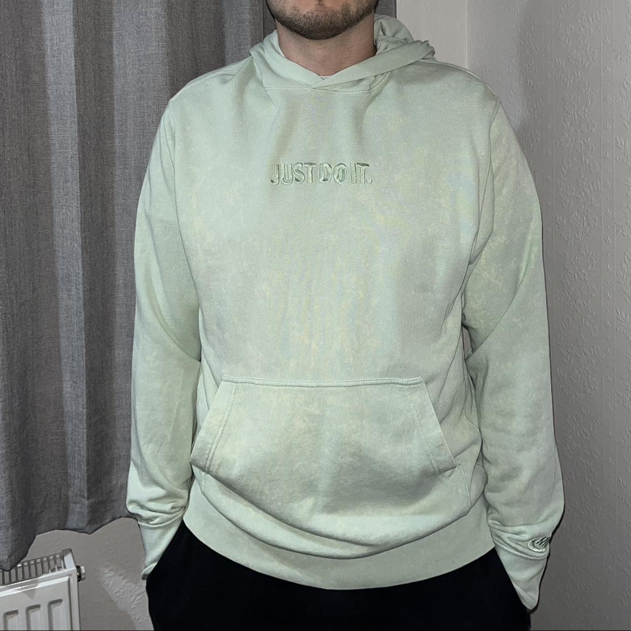 mens dark green nike hoodie