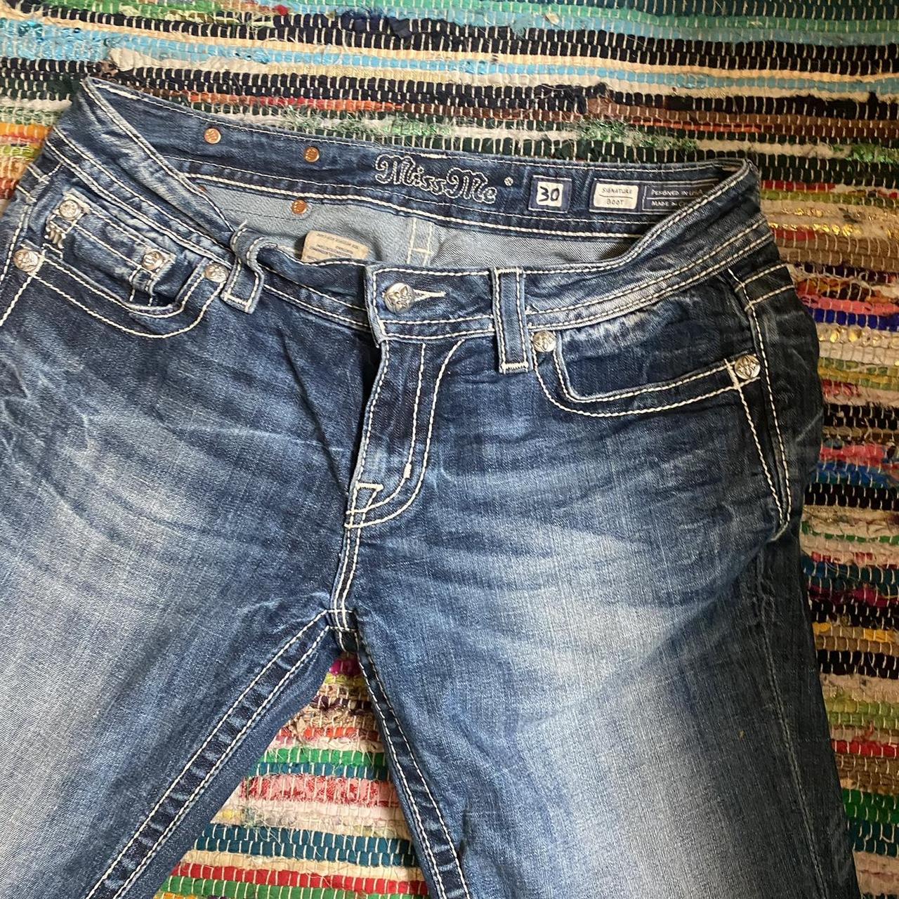 Miss me low rise jeans! #y2k #cute #2000s #missme... - Depop