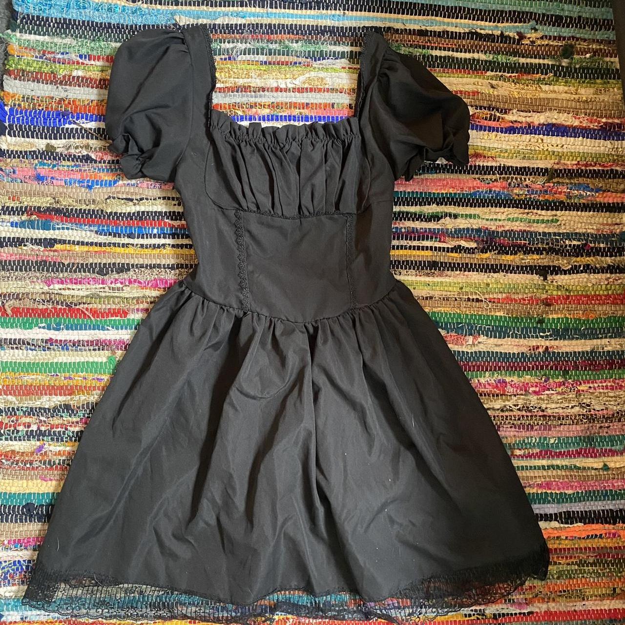 Black milk maid dress perfect for hoco!!! #hoco... - Depop