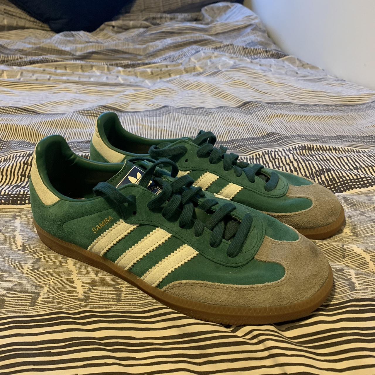 Green samba trainers online