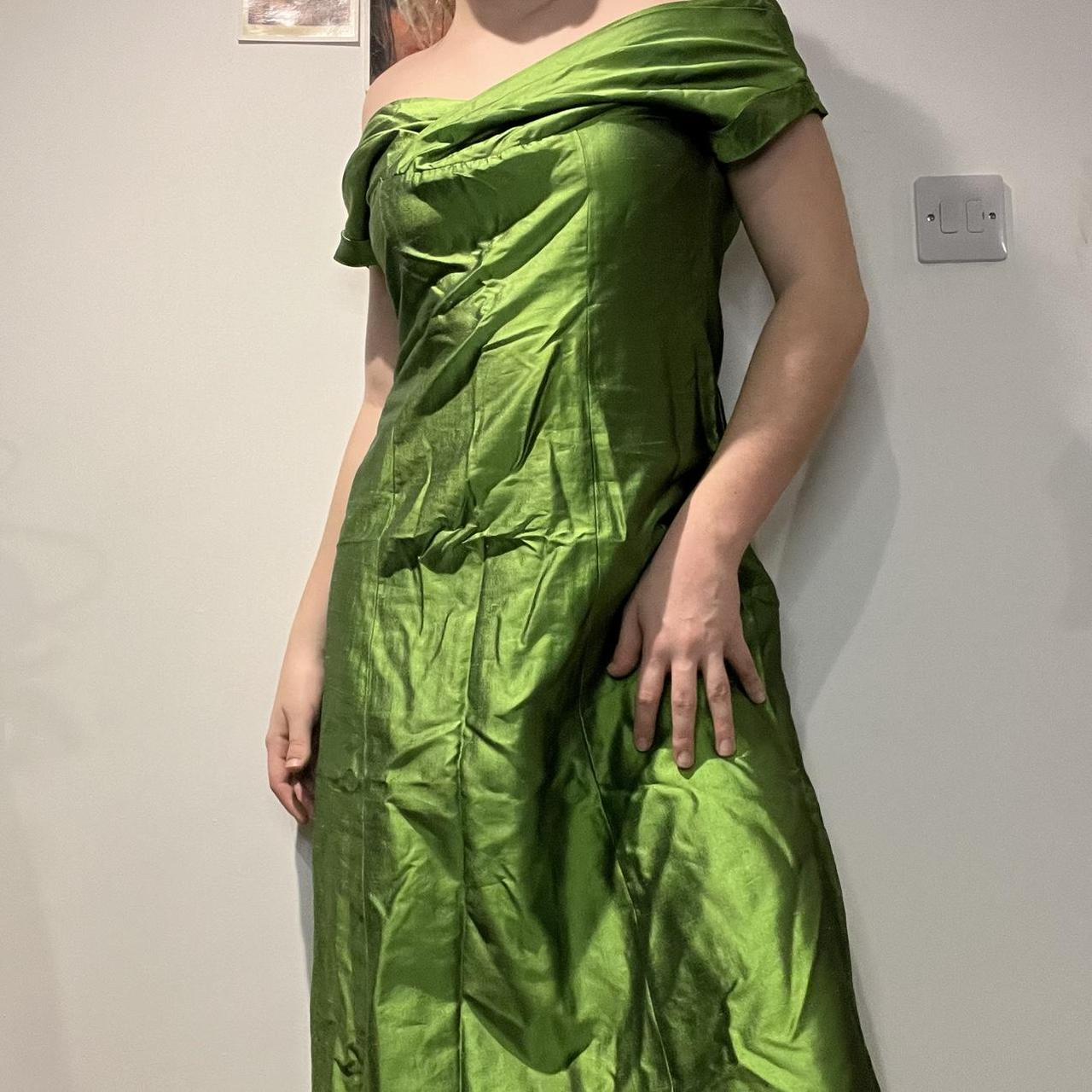 Max mara hotsell green dress