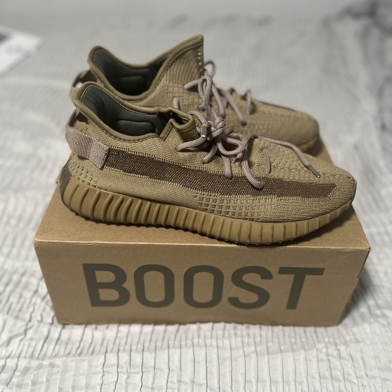 Earth Yeezys (Box Included) (R3PS) Depop