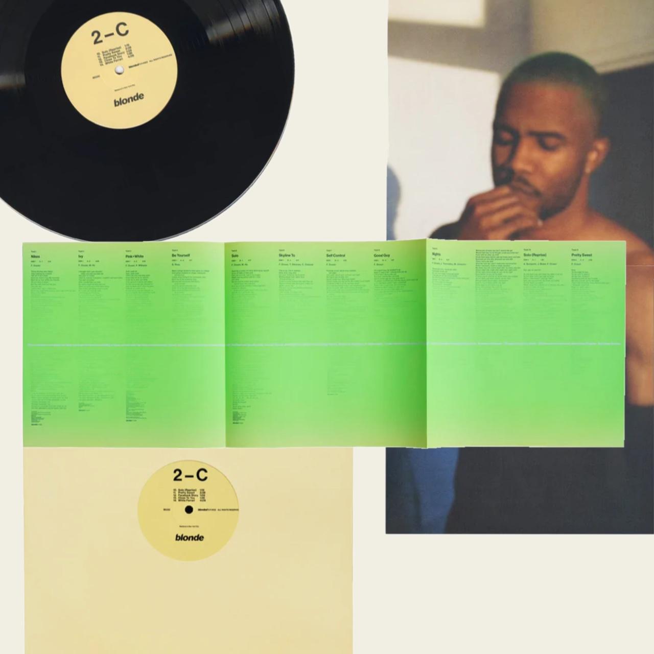 Frank Ocean Blonde 2022 Restock Vinyl Depop 