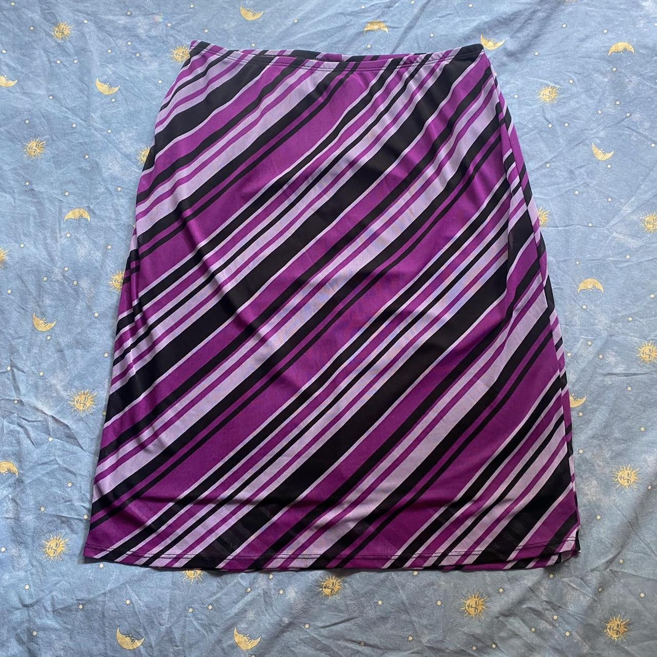 Fashion Baby Women's Purple and Black Skirt