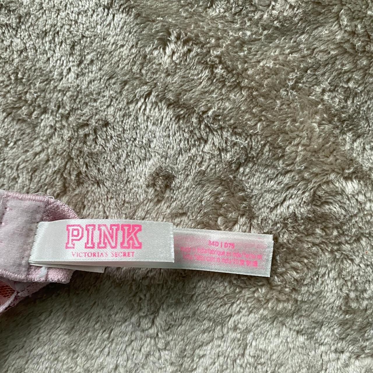PINK Victoria's Secret Rust Lace Bralette Size - Depop