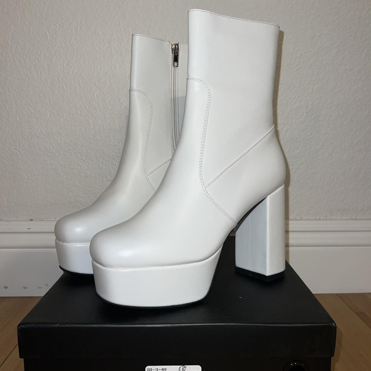 white platform boots dolls kill