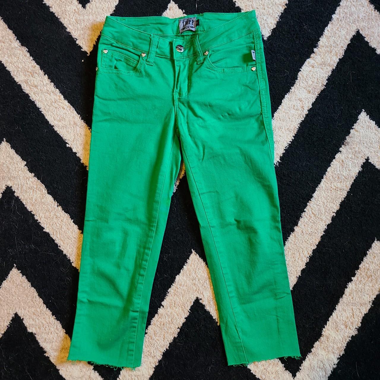 Tripp nyc lime green pants These are a men's style - Depop