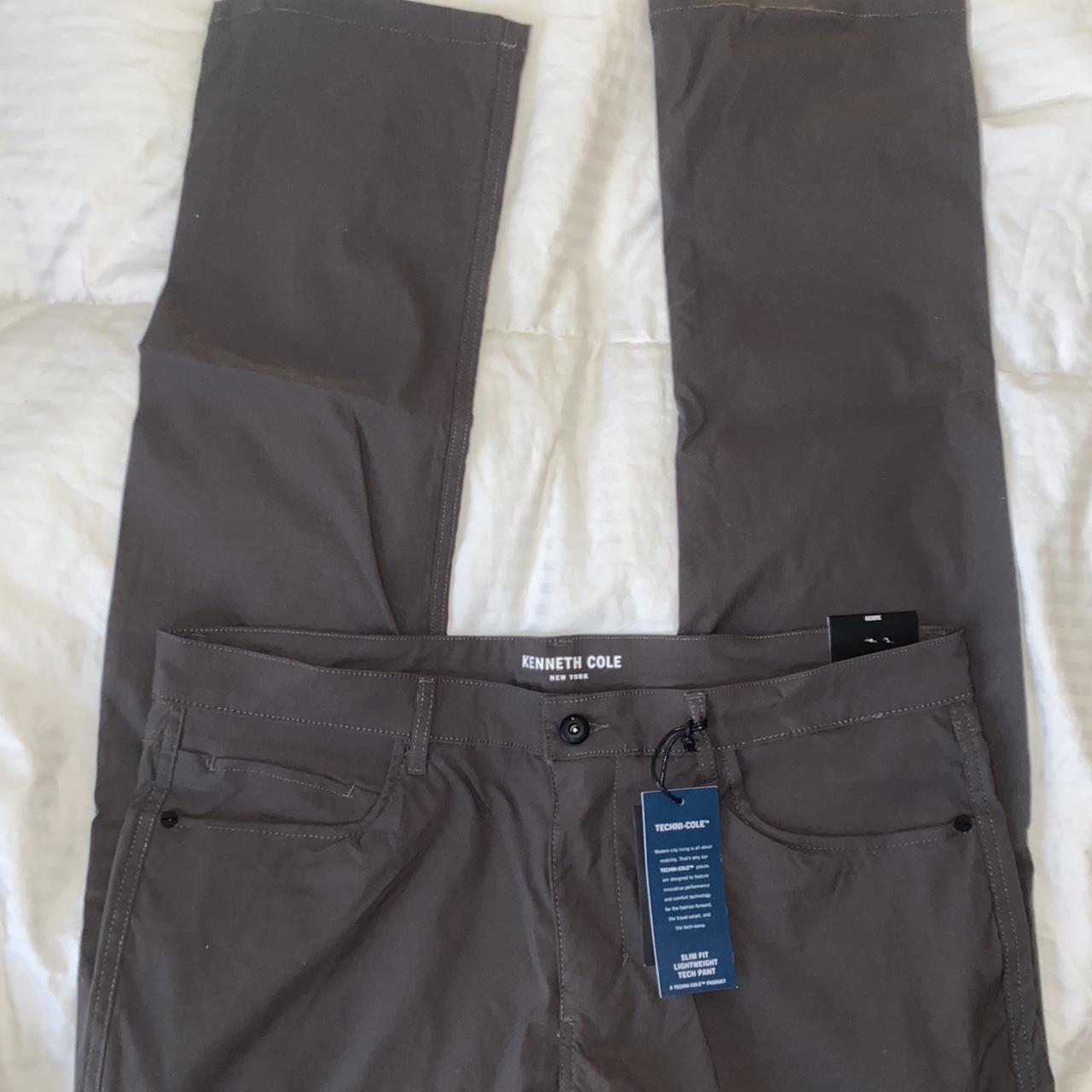 Kenneth Cole Men's Grey Trousers