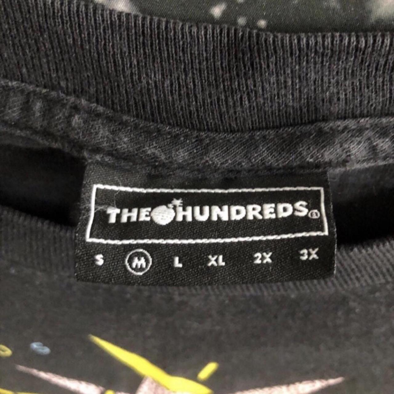 The Hundreds shirt, color is black with front... - Depop