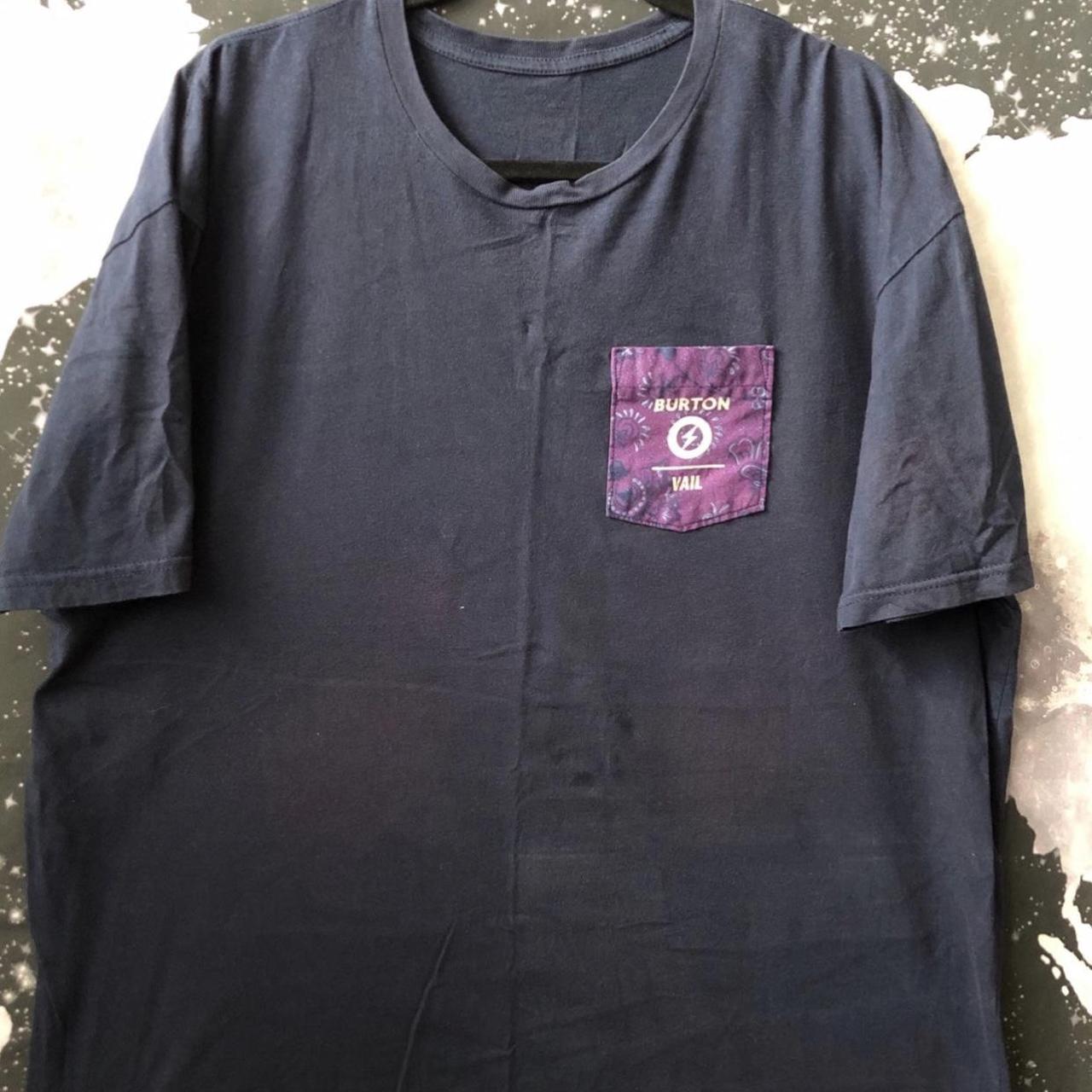 Burton Vail Beach Surf style shirt color is navy Depop