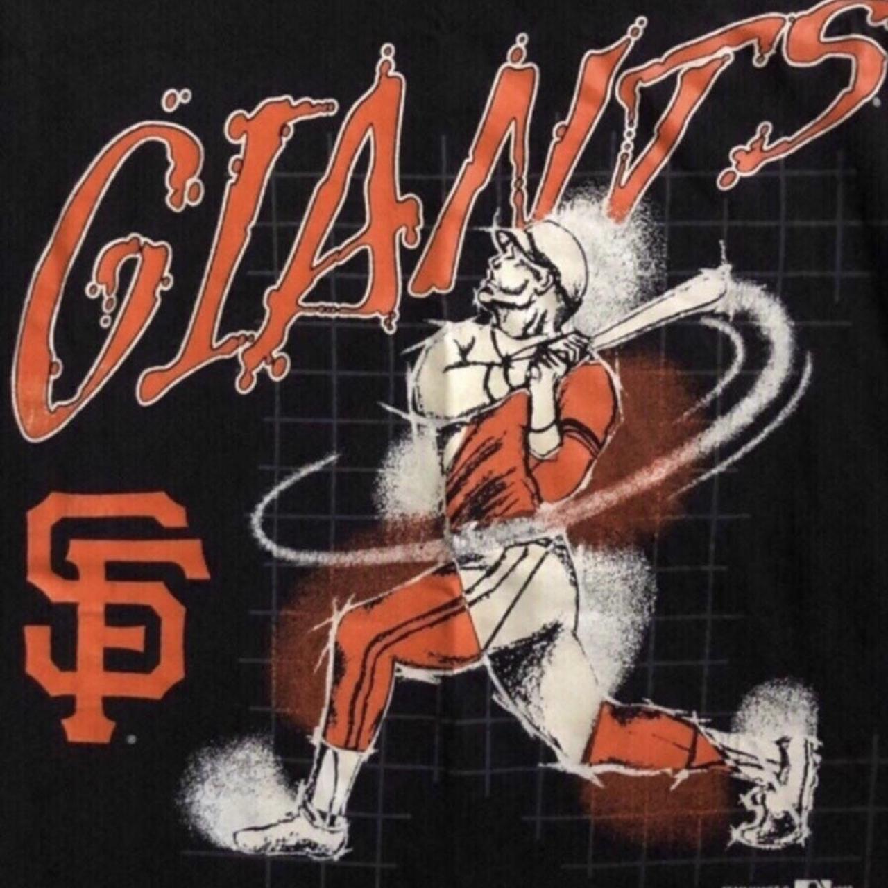 Majestic X Vans San Francisco Giants T-shirt Men's - Depop