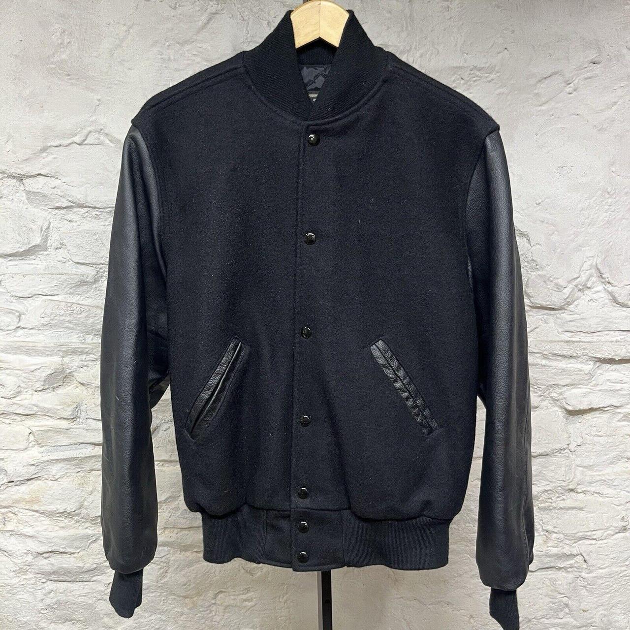 90s Holloway Blank Varsity Jacket offers