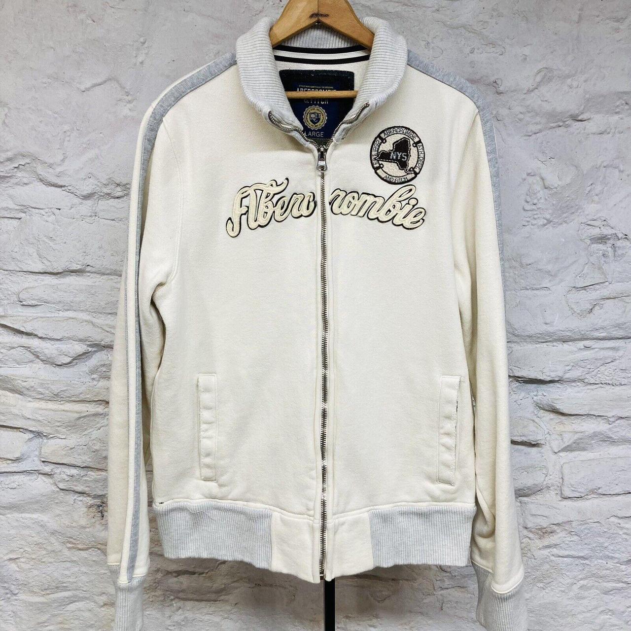 Abercrombie and fitch track jacket best sale