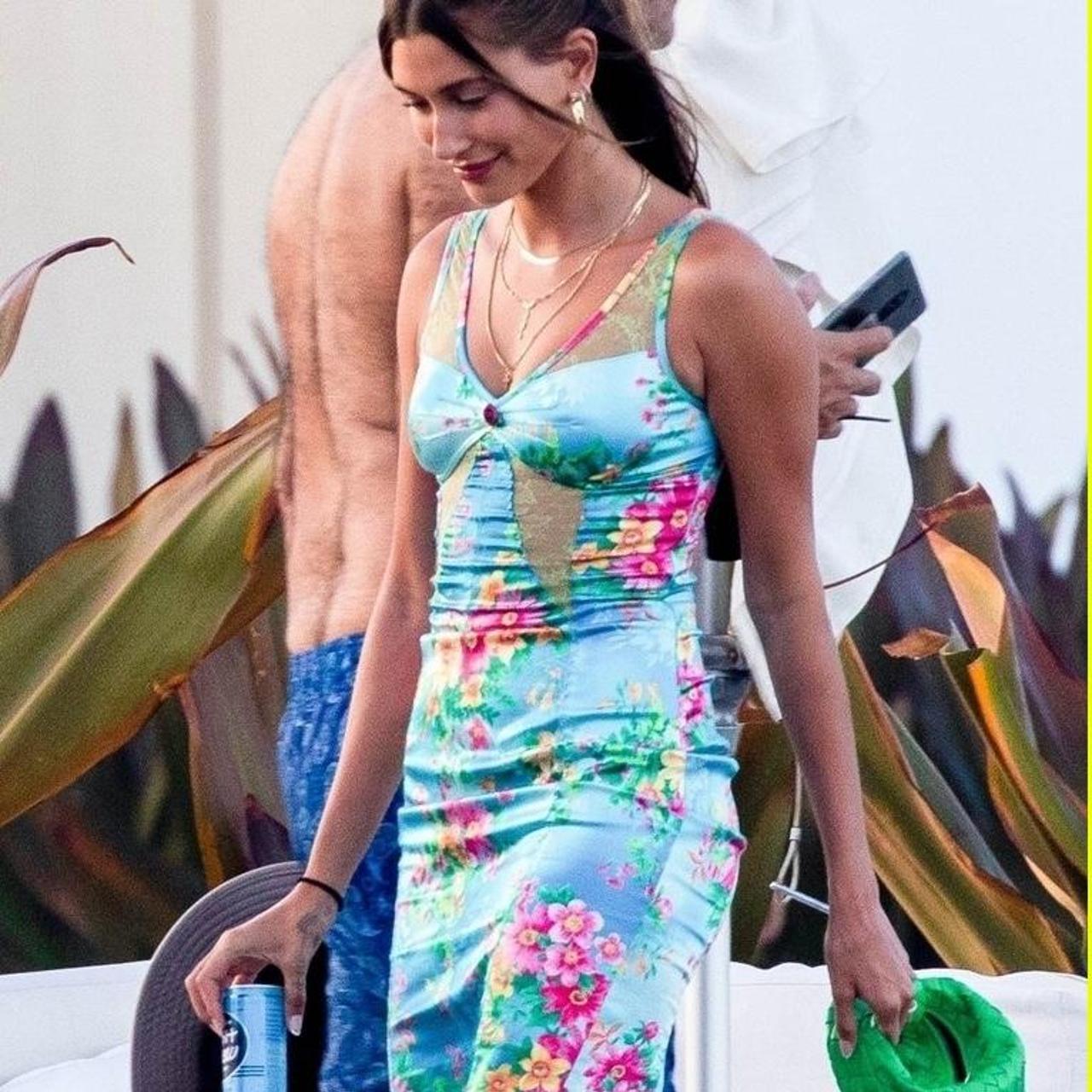 Dolce Gabbana D&G Silk Floral Midi dress!