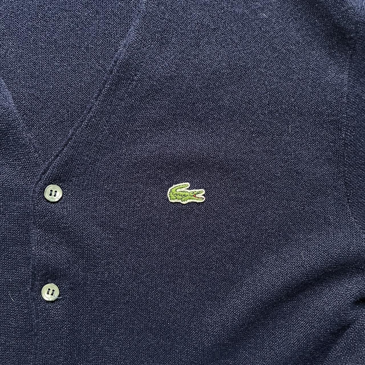 Lacoste Men's Navy Cardigan | Depop