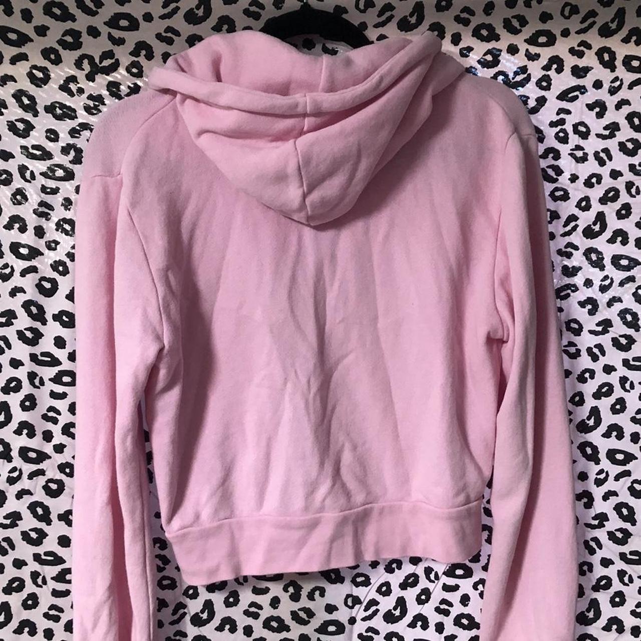 Brandy Melville Crystal Hoodie in Pink 💕 Bought off... Depop