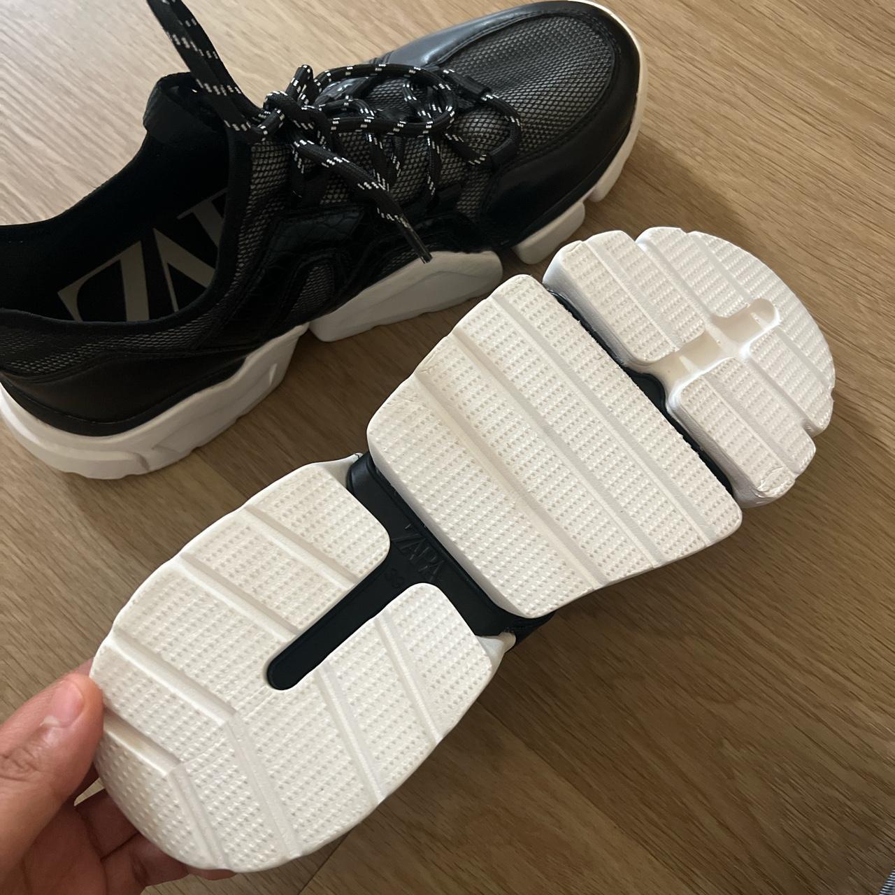 zara black shoes ladies