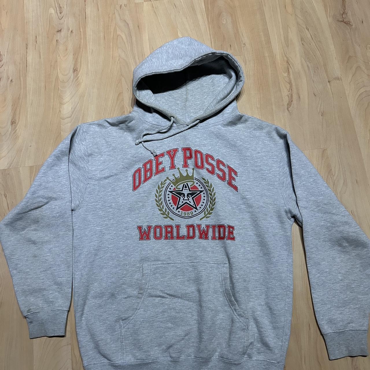 Obey sweatshirt Obey Posse Worldwide Great Depop