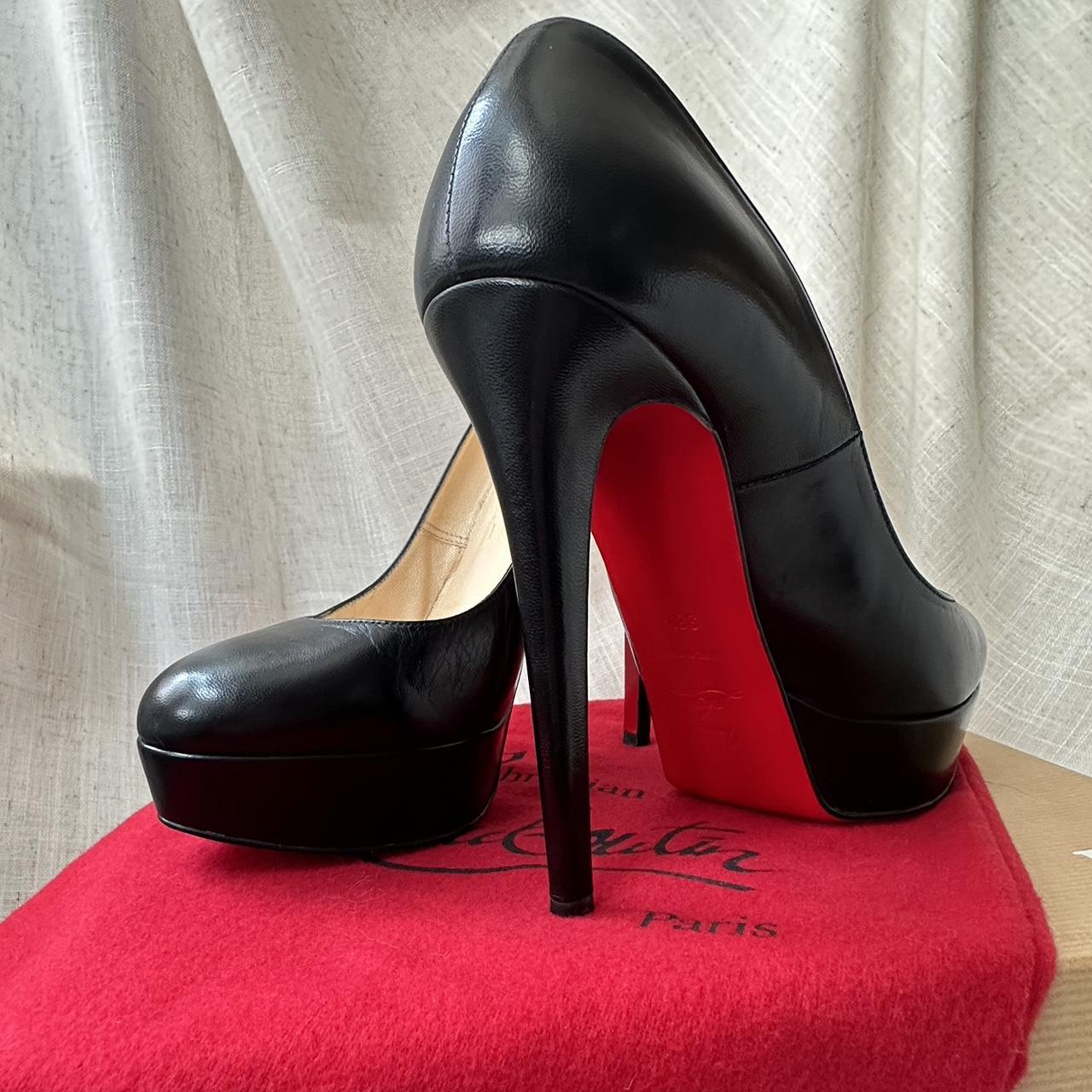 Christian Louboutin Bianca Platform Pump Black. Depop