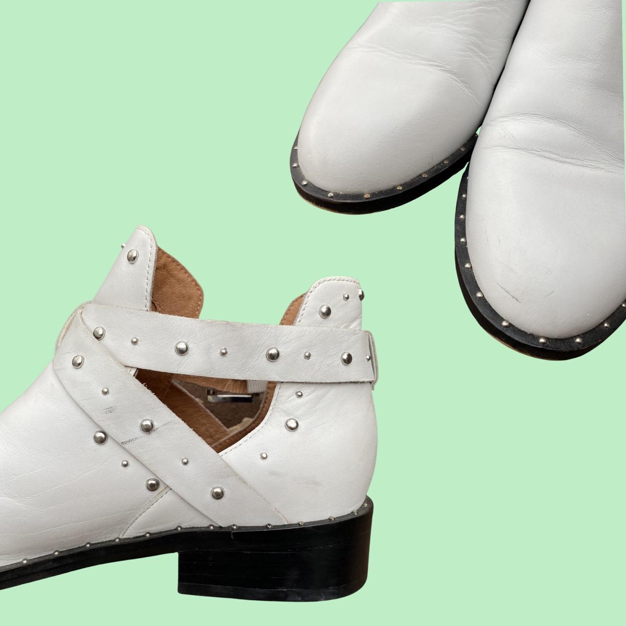 Halogen on sale white booties