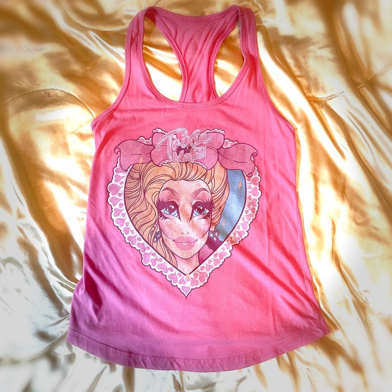 Pink barbie tank online top