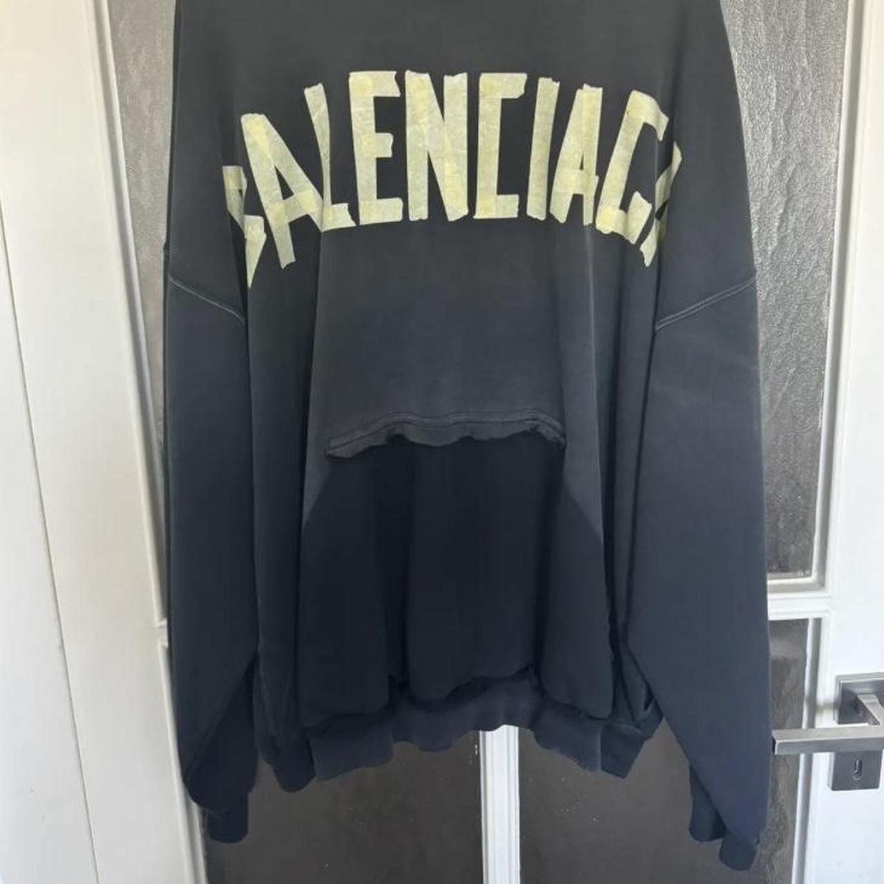 Balenciaga hoodie authentic - Depop