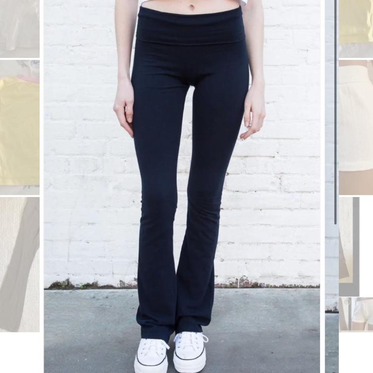 Brandy Melville Women's Brown Trousers Depop