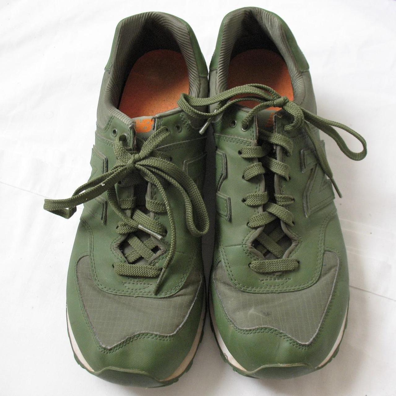 New Balance Men’s green sneakers Men’s Size... - Depop