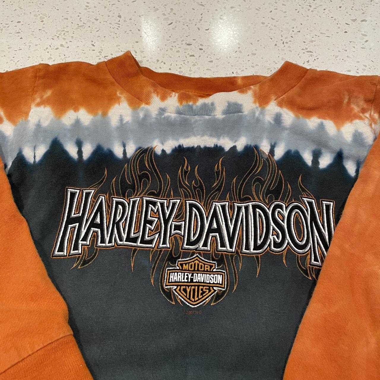 harley davidson tie dye shirt