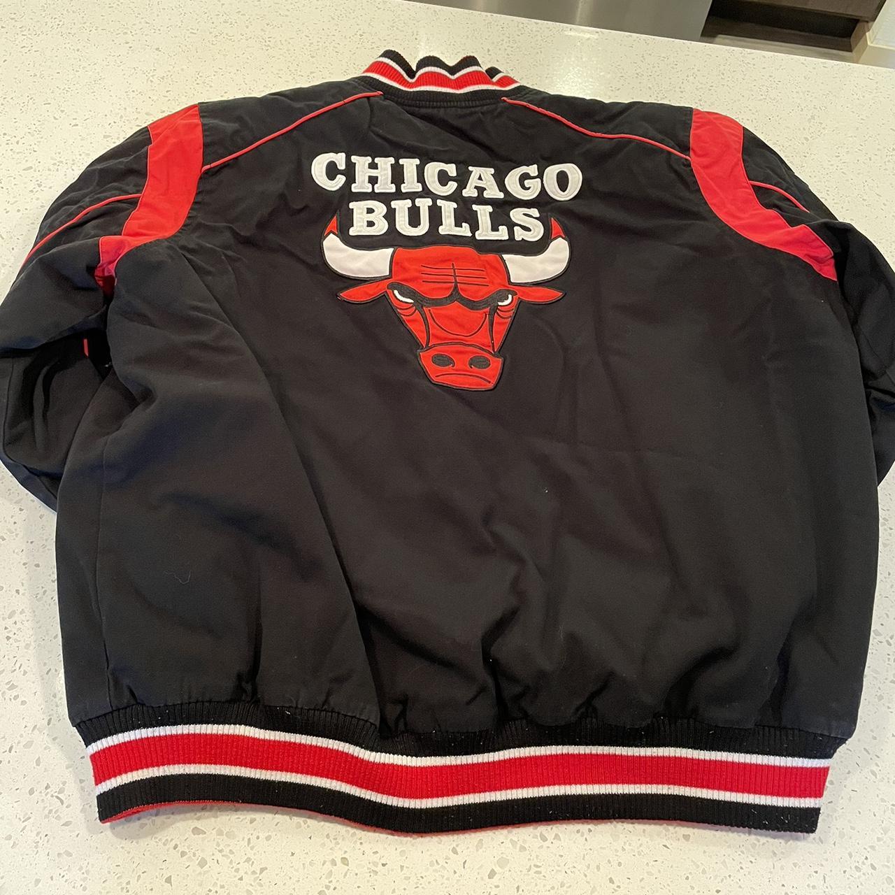 Chicago bulls Windy City reversible bomber... - Depop