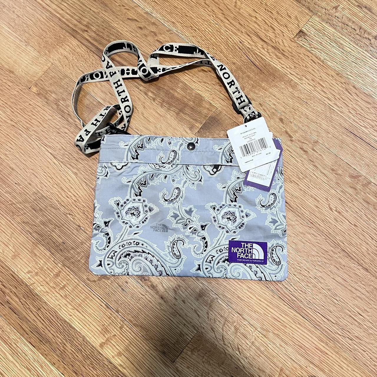 The North Face Purple Label Men's Grey and Purple Bag