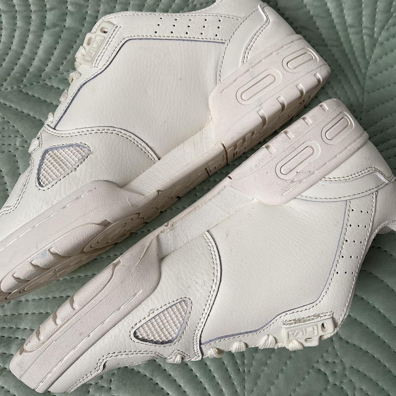 Fila Women's Cream Trainers | Depop