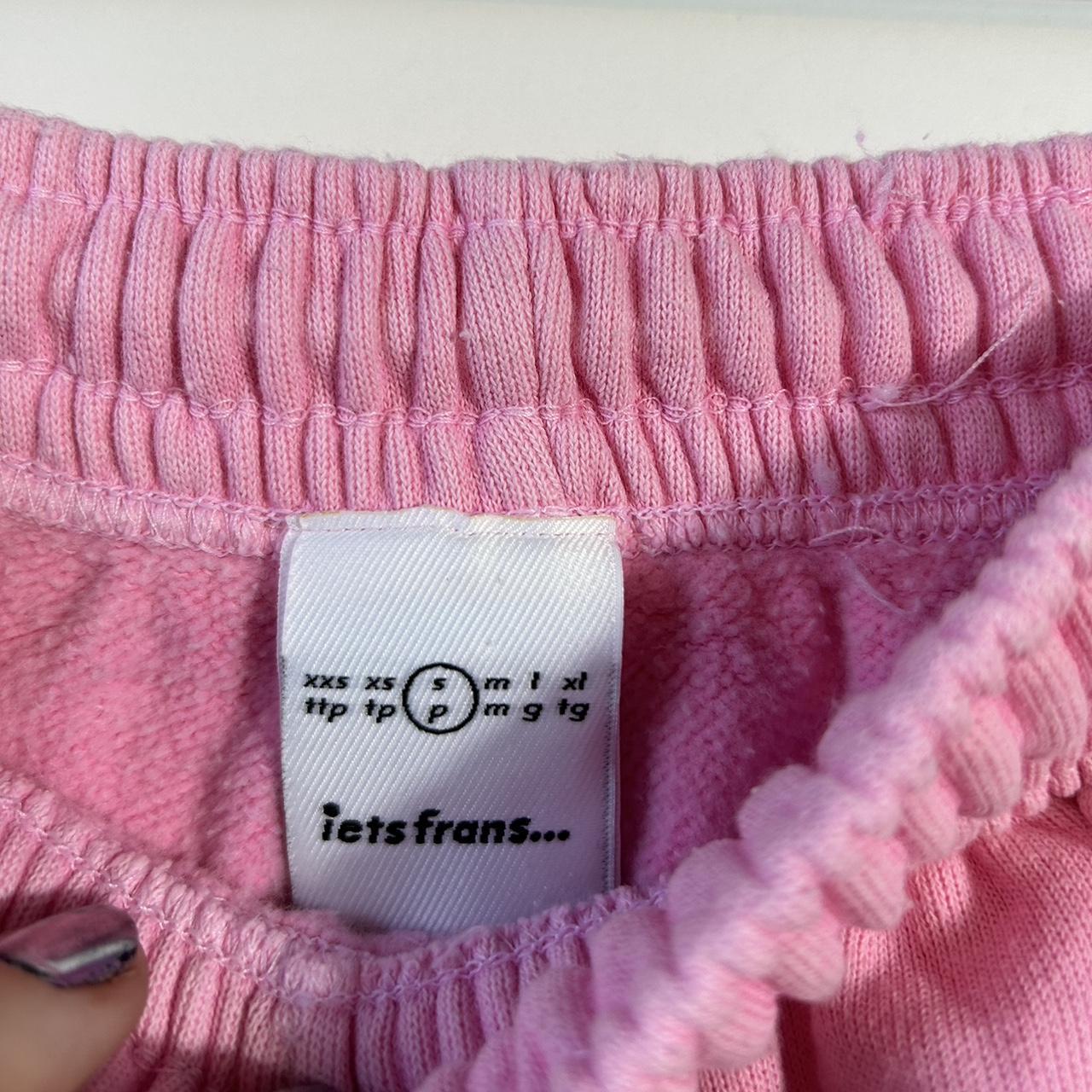 Urban Outfitters Iets Frans Hot Pink Unisex Cuffed... - Depop