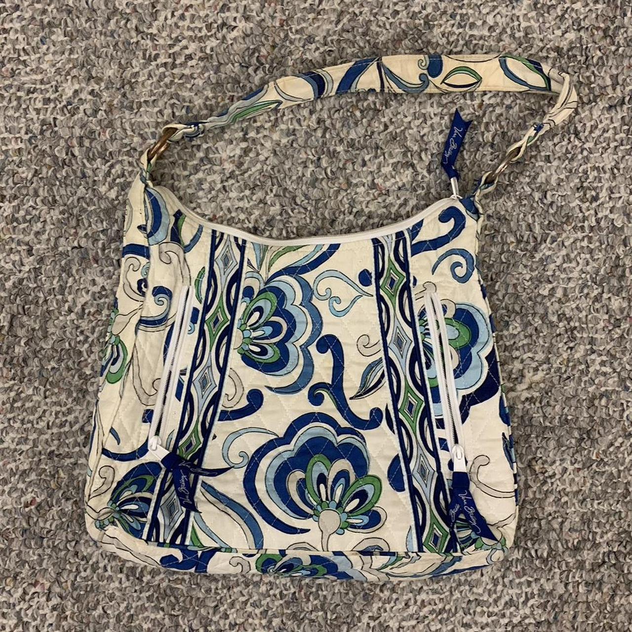 Vera Bradley Purse Retired Blue Rhapsody Pattern Shoulder Handbag Quilted  Floral – Grupo Velocity