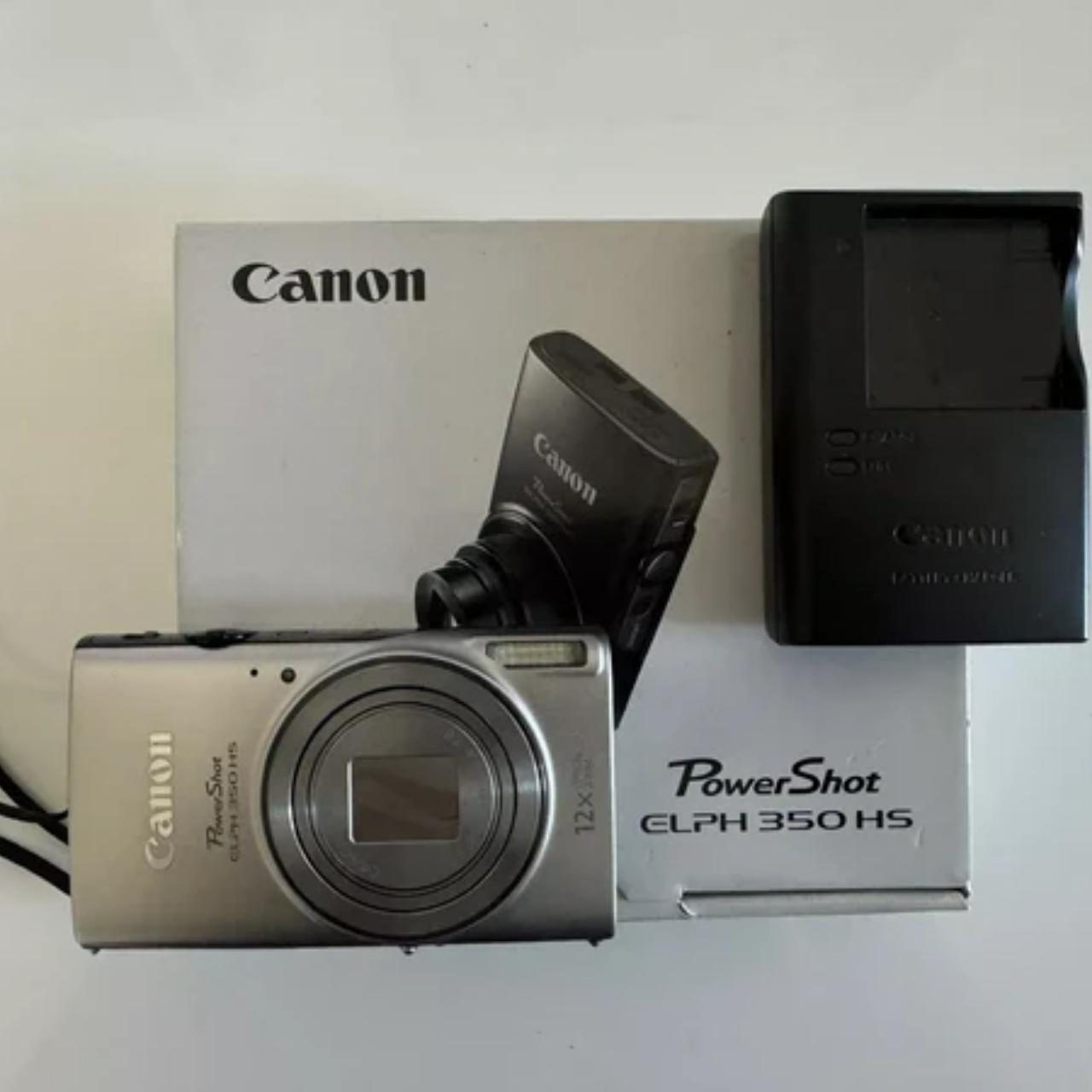 Canon Powershot Elph 350 HS 12x Digital Camera If... Depop