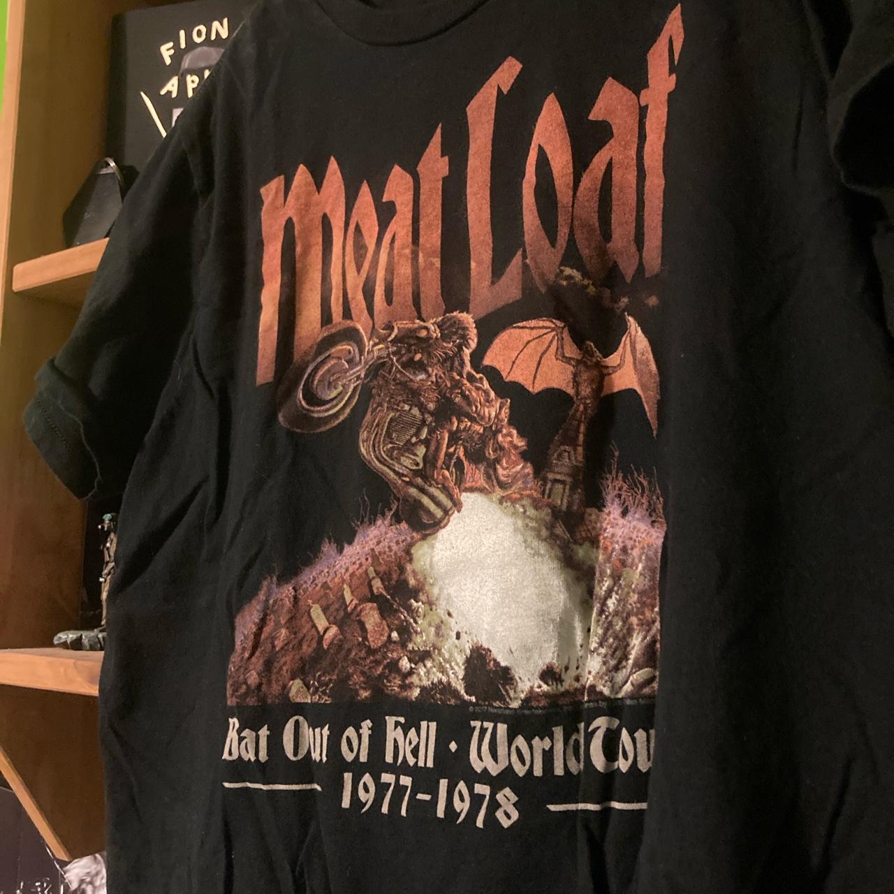 Meat Loaf Band Shirt. Meat Loaf band tee from Hot... Depop