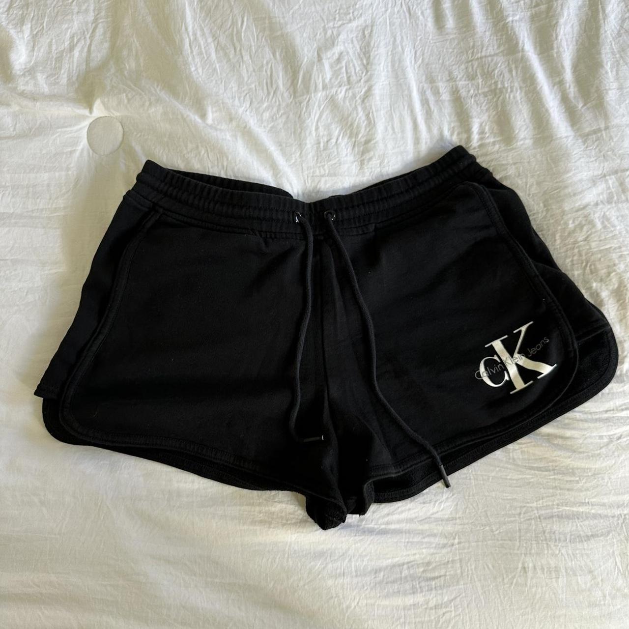 Calvin klein sweat shorts womens best sale