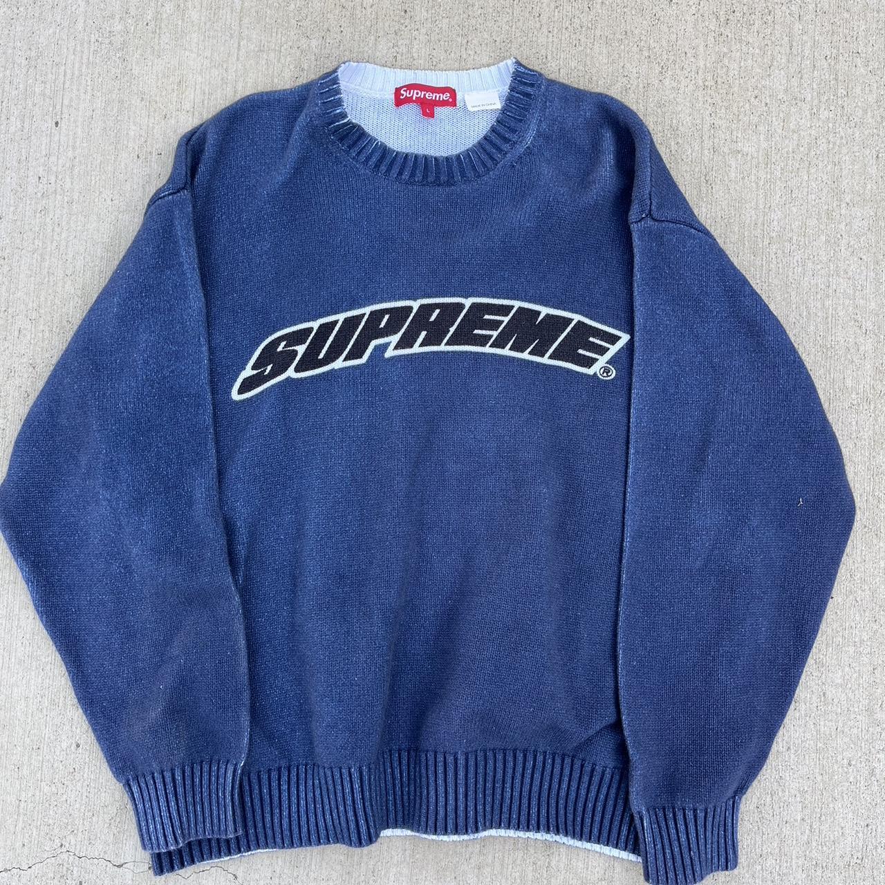 Supreme sweater mens outlet vintage