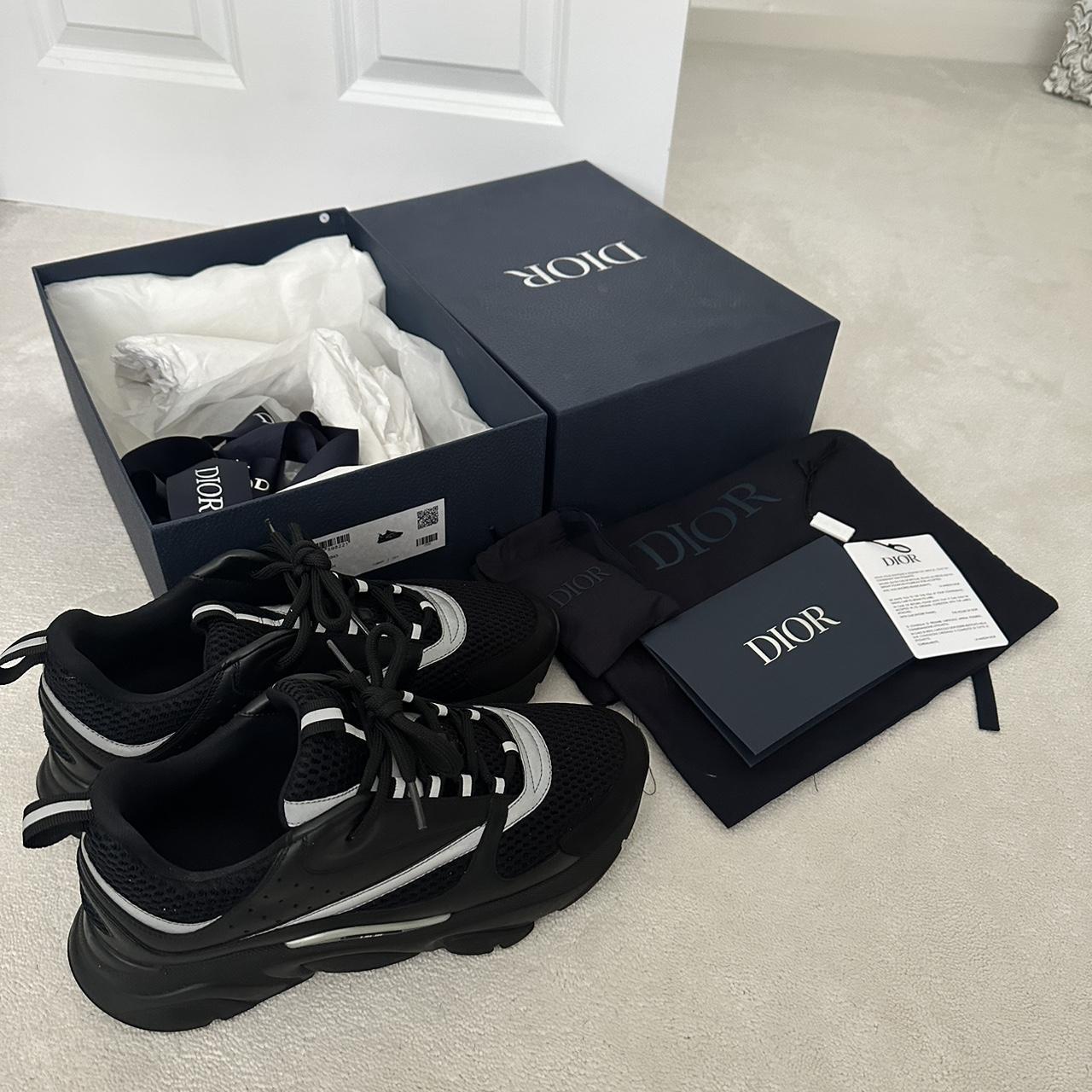 Black Dior B22 Trainers Size 9 Receipt Available on... - Depop