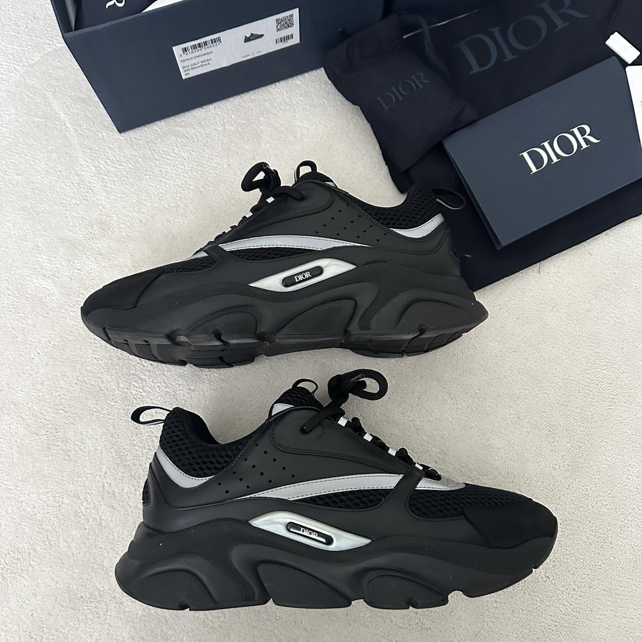 Black Dior B22 Trainers Size Receipt Available Depop