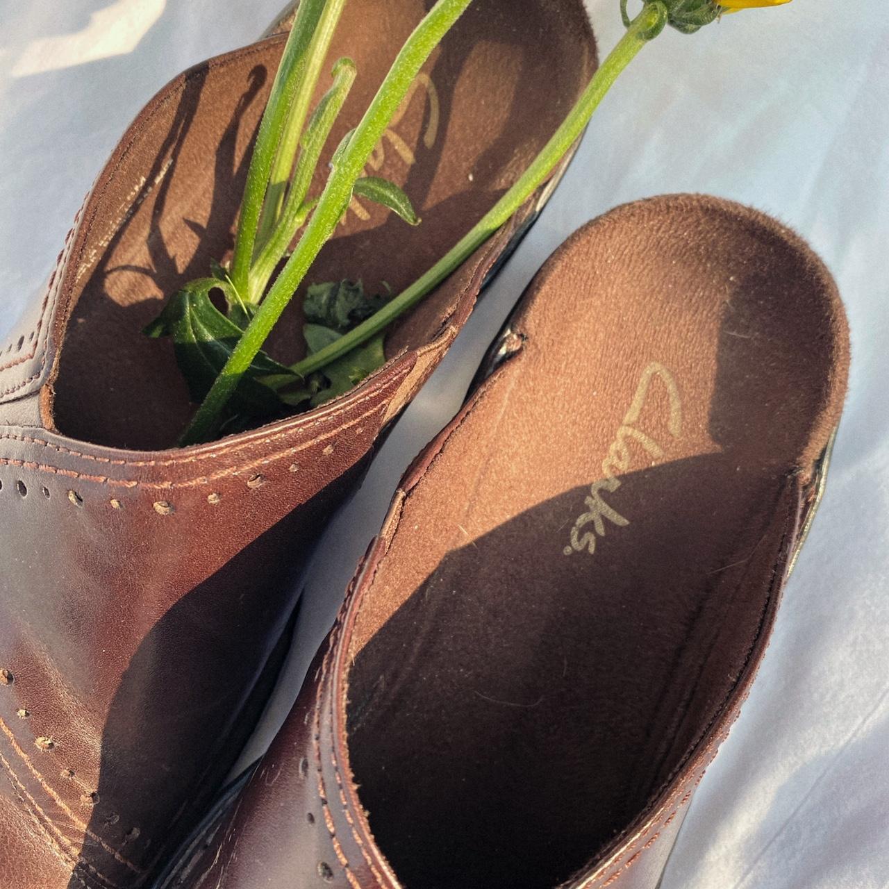 clarks botanic slide black