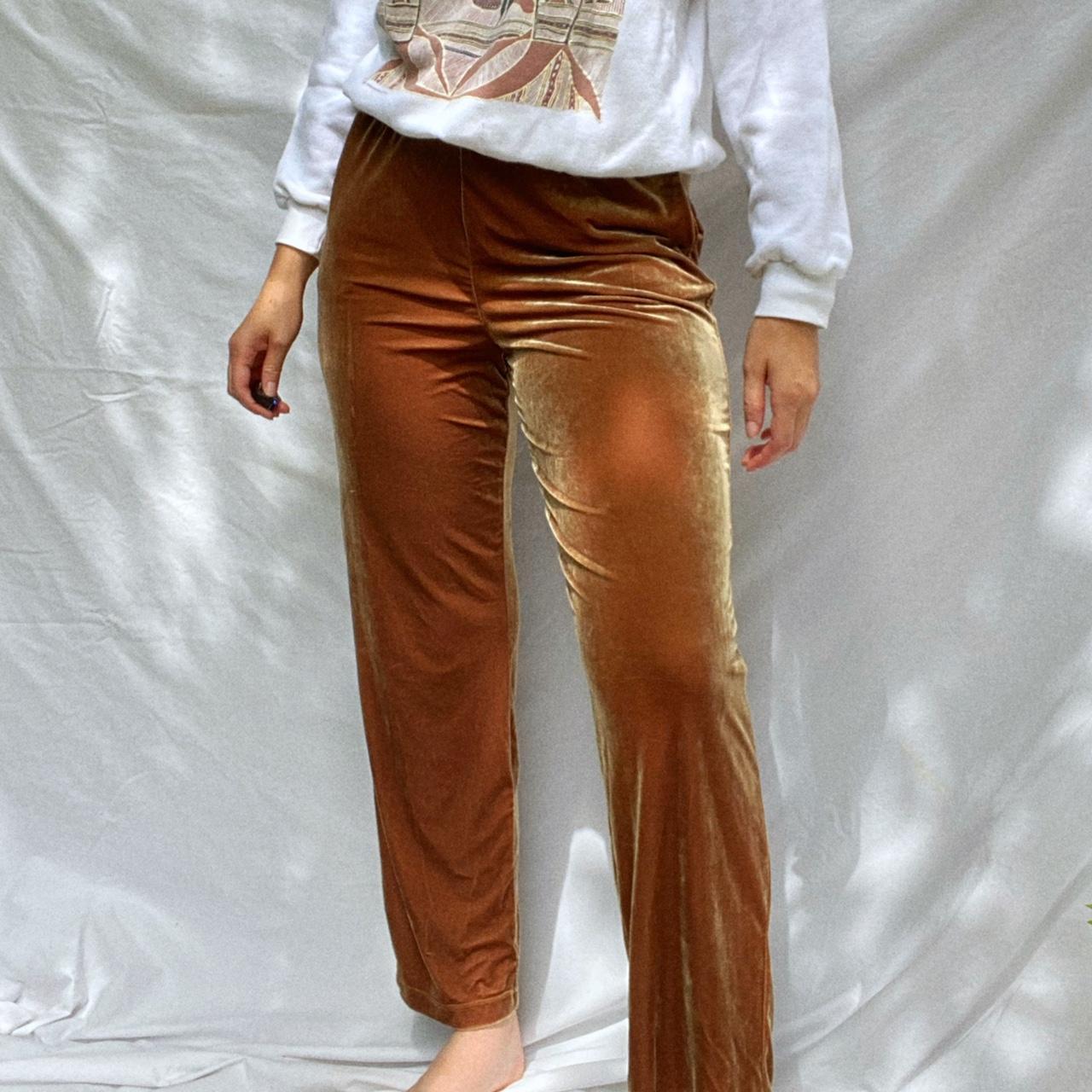 Women's high-waisted pants in gray melange wool blend | Golden Goose