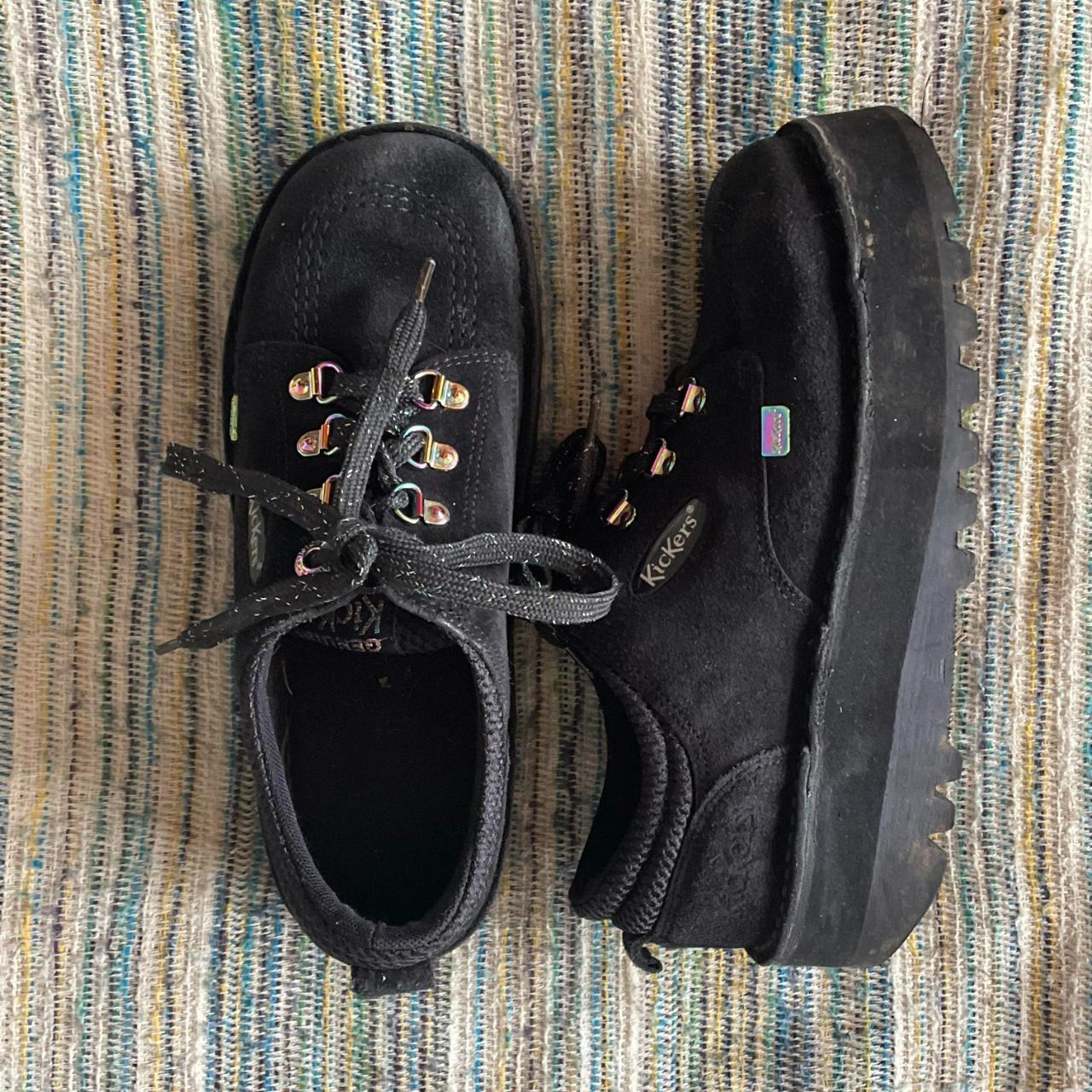 kickers platform loafers